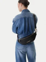 LOVE MOSCHINO Marsupio con zip e logo frontale JC4010PP1O NERO - immagine 6