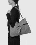 ORCIANI Borsa Venus Nabucco Media in pelle Nabuk B02212 - immagine 6