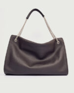 ORCIANI Borsa Venus Soft Large in pelle B02211 Testa di Moro - immagine 3