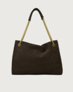 ORCIANI Borsa Venus Nabucco Media in pelle Nabuk B02212 - immagine 3