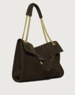 ORCIANI Borsa Venus Nabucco Media in pelle Nabuk B02212 - immagine 2
