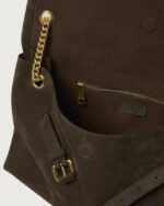 ORCIANI Borsa Venus Nabucco Media in pelle Nabuk B02212 - immagine 4
