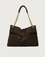 ORCIANI Borsa Venus Nabucco Media in pelle Nabuk B02212