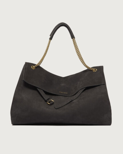 ORCIANI Borsa Venus Nabucco Large in pelle Nabuk B02211