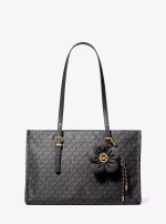 MICHAEL KORS Shopping Media Zadie 30T6A6ZT8C Nera Monogramma