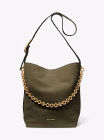 MICHAEL KORS Secchiello grande Nolita in pelle scamosciata  30T6AUEM8S