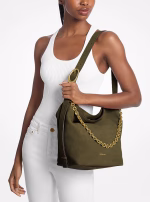 MICHAEL KORS Secchiello grande Nolita in pelle scamosciata  30T6AUEM8S - immagine 3