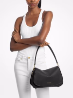 MICHAEL KORS Borsa Messenger Holmes in pelle 30T6AX3M2L nera - immagine 4