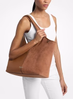 MICHAEL KORS Borsa Tote Henly in pelle scamosciata 30T6G51T3S - immagine 3