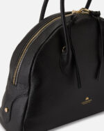 CUOIERIA FIORENTINA Bowling Bag Lua Grande Pelle B000006149230 Nera - immagine 3