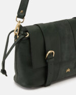 CUOIERIA FIORENTINA Borsa Tracolla Sybel pelle B000006187240 Verde Muschio - immagine 3