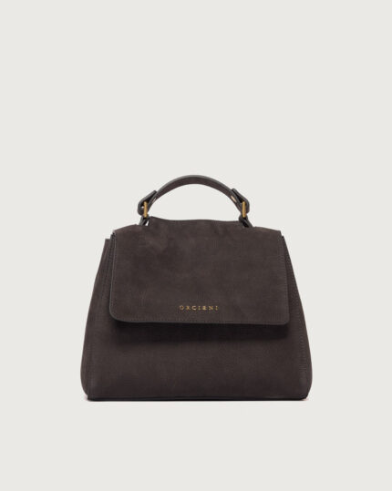 ORCIANI Borsa Sveva Nabucco Piccola in pelle nabuk B01999