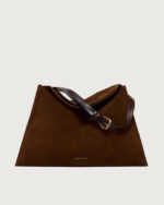 ORCIANI Borsa Trinity Grande in pelle scamosciata B02232