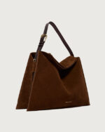 ORCIANI Borsa Trinity Grande in pelle scamosciata B02232 - immagine 2