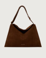 ORCIANI Borsa Trinity Grande in pelle scamosciata B02232 - immagine 4