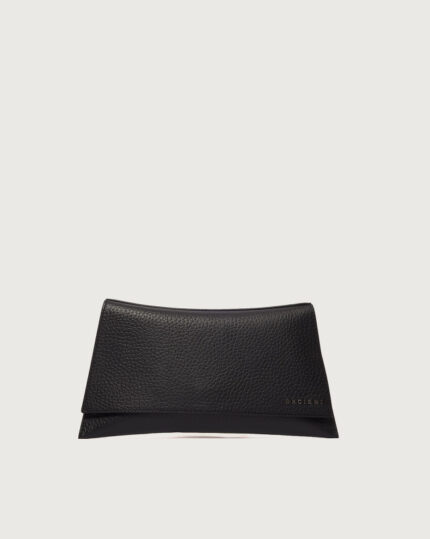 ORCIANI Clutch The Room Soft in pelle B02245 Nera